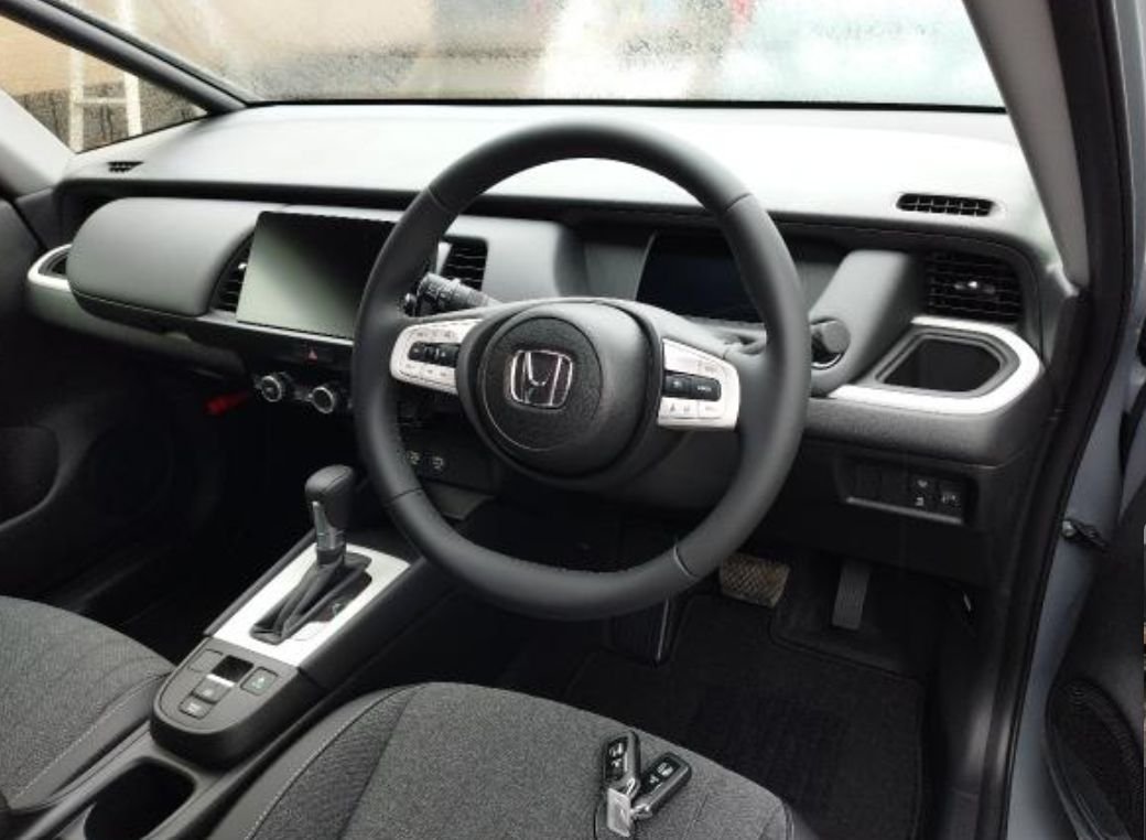 Right-hand-drive interior, as new