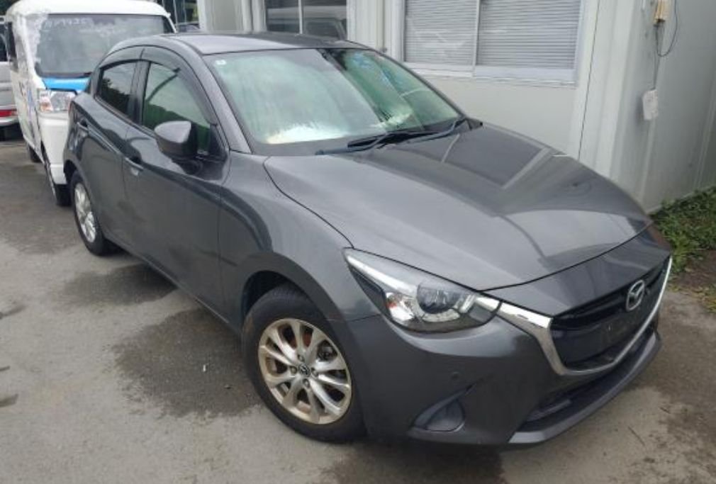 Front right of the Mazda Demio