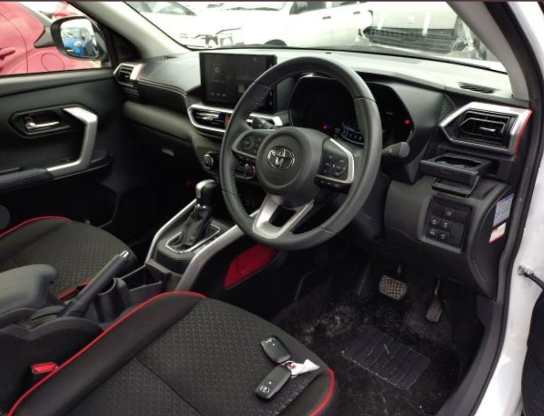 Right-hand-drive interior with sport seats
